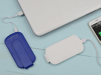Внешний аккумулятор Pin с клипом, 4000 mAh