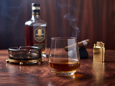 Стеклянный бокал Cliff