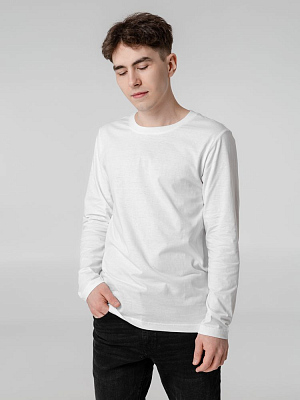 Футболка с длинным рукавом Lehta, белая (Белый)