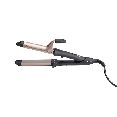 Щипцы-плойка 2-в-1 DEWAL BEAUTY Fancy Mini, черные (Черный)