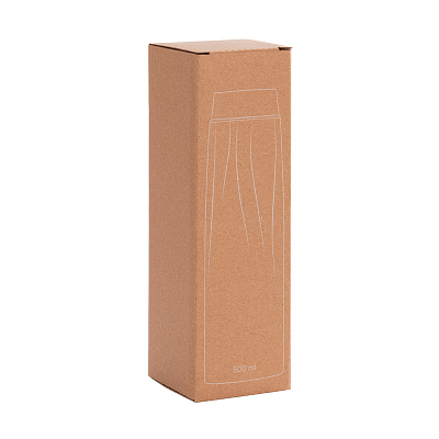 Термос "Calypso" 500 мл, покрытие soft touch, коробка, синий