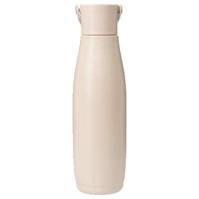 Термобутылка вакуумная герметичная Bosca, бежевая (Бежевый)