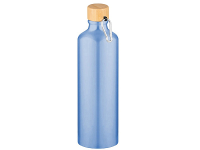 Бутылка Hip M Bamboo с карабином, 770 мл (Светло-синий)