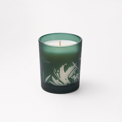 Ароматическая свеча Энигма (Enigma), зеленая