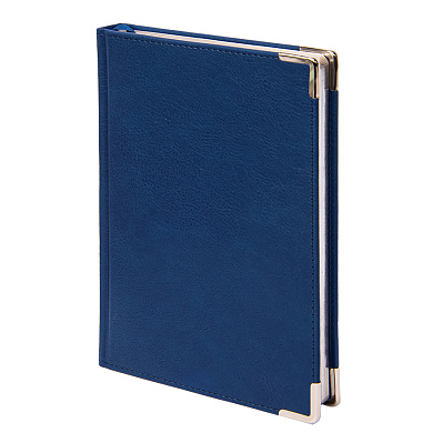 Ежедневник недатированный Kennedy, формат А5,  в линейку (Тёмно-синий)