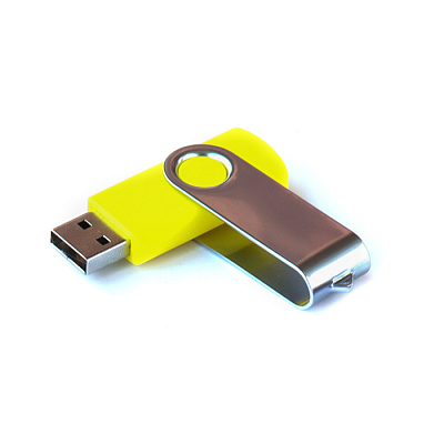 Пластик-металл 01 Твист, белый, 4Гб