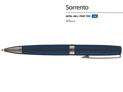 Ручка металлическая шариковая Sorento