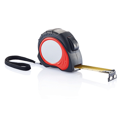 Рулетка Tool Pro, 8 м (Красный; черный)