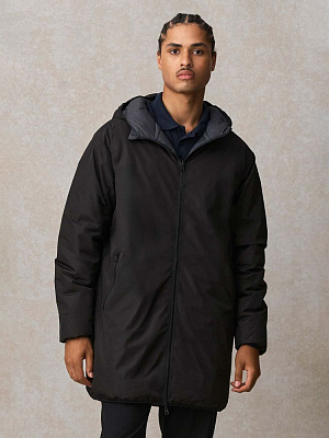 Куртка-парка унисекс Reverse, черная