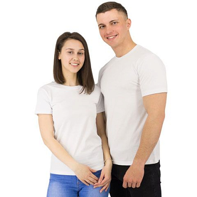 Футболка Star, мужская (белый, XS)