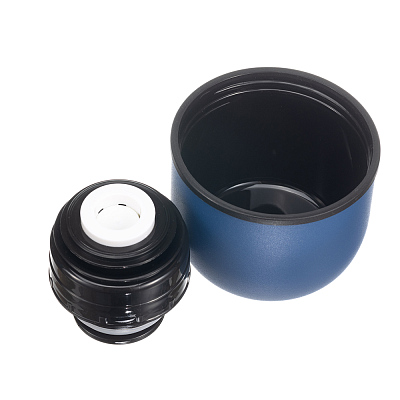 Термос Stinger, 1,2 л, с ручкой, нержавеющая сталь, синий, 12,4 х 10,2 х 31,8 см