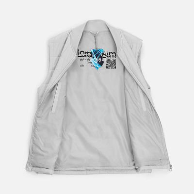 Жилет унисекс Warmbridge, черный