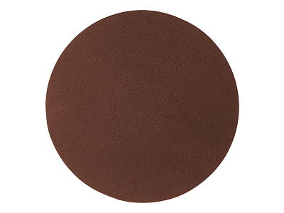 Патч Круг, nubuk (Коричневый)