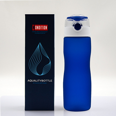 Бутылка для воды AqualityBottle (синий)