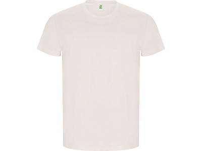 Футболка из органического хлопка Golden детская (Античный белый)