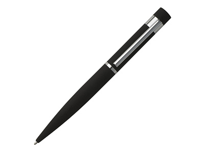 Ручка шариковая Loop Black (Черный/серебристый)