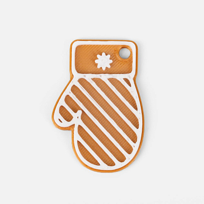 Мини-подвеска «Пряник» 3D-печать на заказ варежка