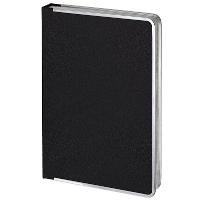 Ежедневник Frame Metal, недатированный, черный (Чёрный)