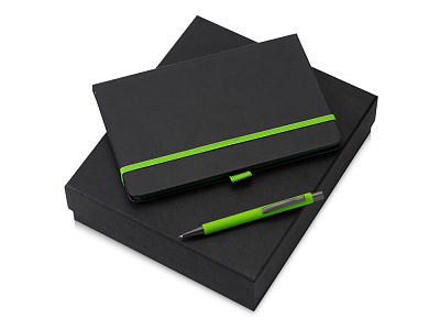 Подарочный набор Jacque 2.0. (Зеленое яблоко, серый)