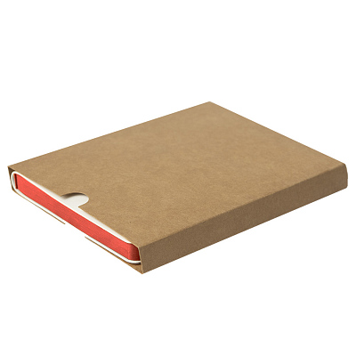 Ежедневник недатированный Stellar, А5, белый, кремовый блок  в линейку, с красным обрезом