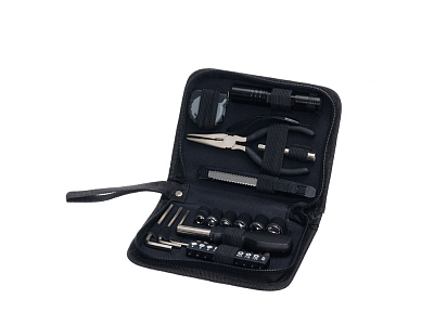 Набор инструментов, 25 предметов (Чёрный)