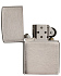 Зажигалка ZIPPO Armor™ c покрытием Brushed Chrome, латунь/сталь, серебристая, матовая, 38x13x57 мм - Фото 4