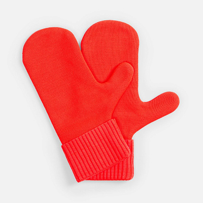 Варежки Yong, ярко-красные (кармин) (Ярко-красный)