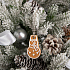 Мини-подвеска «Пряник», 3D-печать на заказ, снеговик - Фото 3