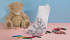Мешок-раскраска "Merry christmas" с восковыми мелками, белый - Фото 2