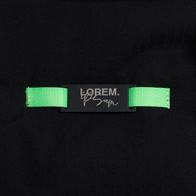 Шильдик металлический Kova, черный