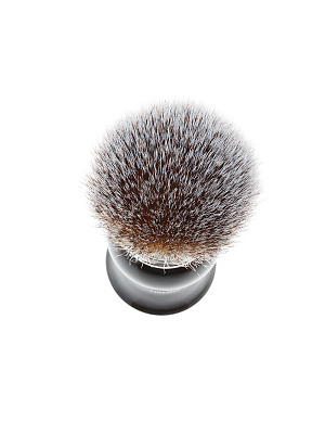 Помазок для бритья IL Ceppo, пластик, синтетический ворс, рукоять - черный глянцевый цвет