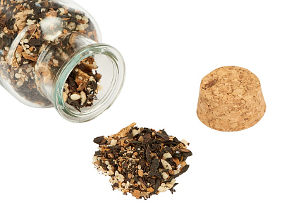 Чай черный с соком имбиря, корицей и мёдом, мини