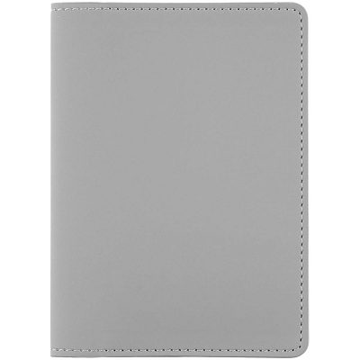 Обложка для паспорта Shall Simple  (Серый)