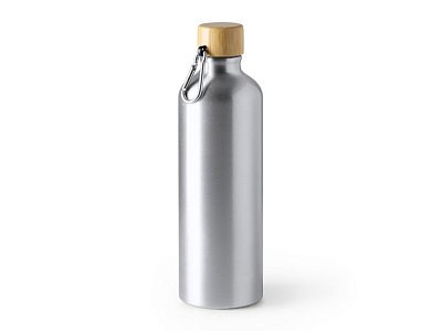 Бутылка BROLY с карабином (Серебристый)