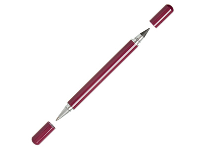 Металлическая ручка и вечный карандаш Van Gogh (Красный бургунди)