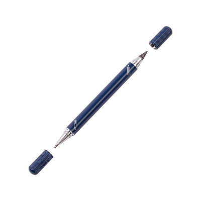 Ручка-вечный карандаш "Reverse", темно-синий (Тёмно-синий)