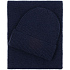 Шарф Bernard, темно-синий - Фото 5