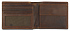 Бумажник Mano "Don Leon", натуральная кожа в коричневом цвете, 12 х 9,5 см - Фото 4