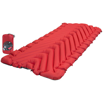 Надувной коврик Insulated Static V Luxe  (Красный)
