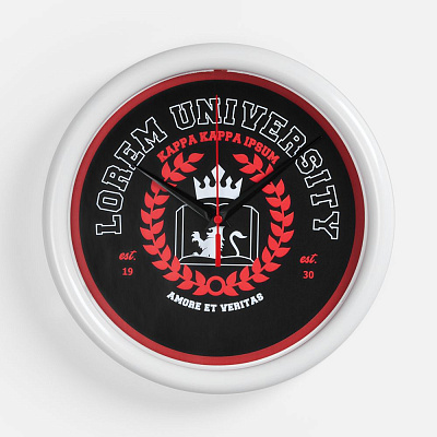 Часы Vivid Small, белые (Белый)