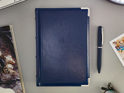 Ежедневник полудатированный А5 Boss