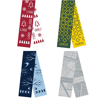 Шарф на заказ Tricksy Light S полушерсть