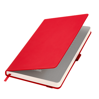 Ежедневник Alpha недатированный, красный/серый (Красный, серый, бежевый)