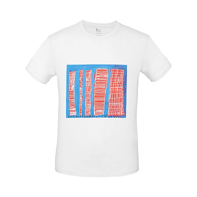 Футболка детская «Небоскребы», белая (Белый)