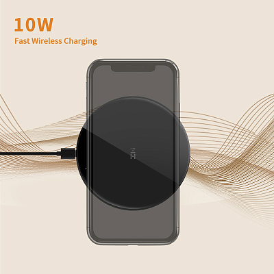 Беспроводное ЗУ ZMI Wireless Charger WTX10, черный
