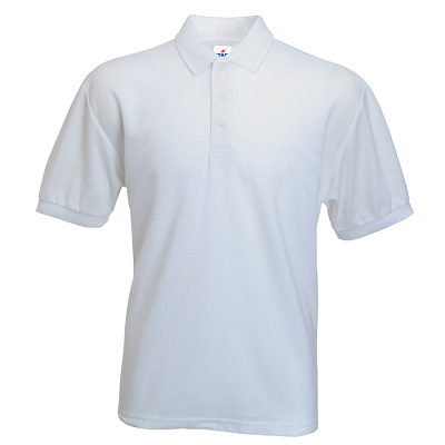 Поло мужское "Mister Style" (Белый)