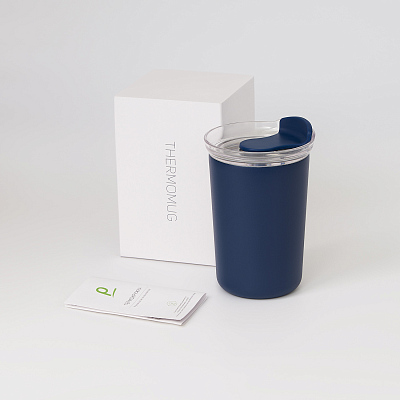 Термокружка вакуумная Страда (Strada), черная