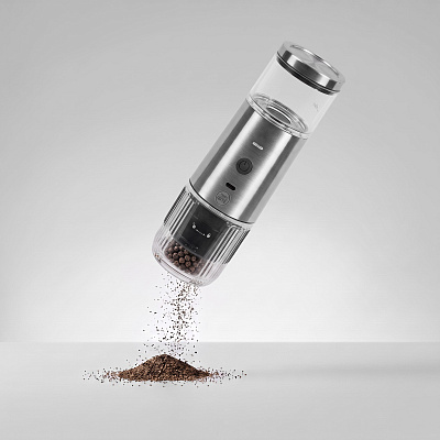 Портативная кофемашина Robusta (Чёрный)