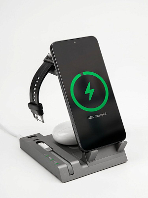 Зарядная станция Tres, серая