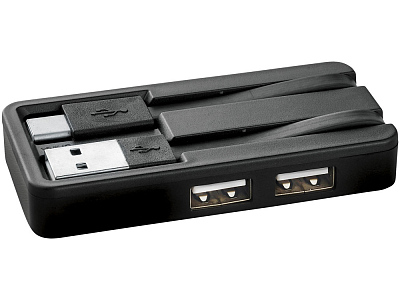 USB Hub Grid с двойными кабелями